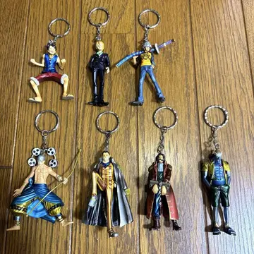 원피스 하이 그레이드 컬러링 키링 7세트