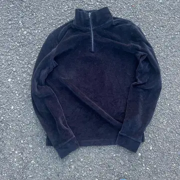 80s 90s GiorgioArmani velours half zip
