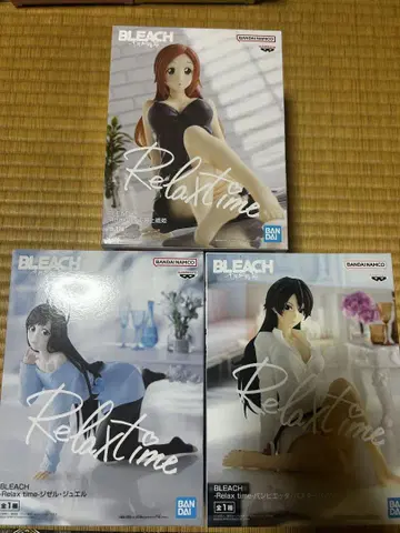 BLEACH Relax time 피규어 3체 세트