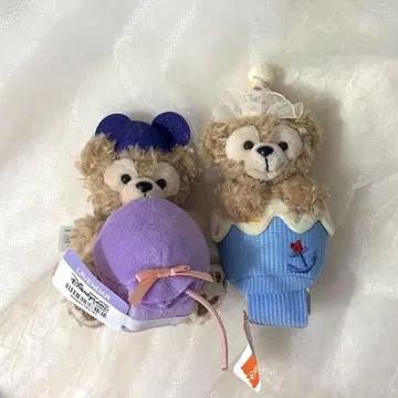 홍콩 디즈니 더피 봉제 인형 커스텀 머리띠