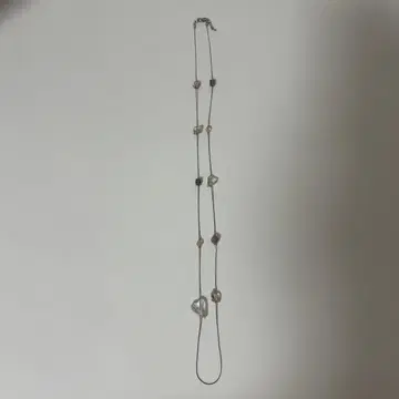 스톤 롱 목걸이