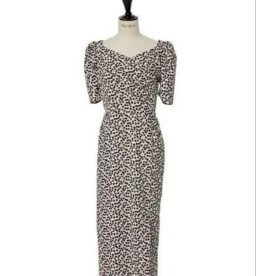 herlipto Cherry Pattern 드레스