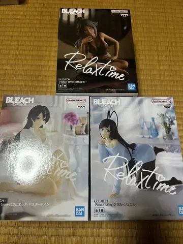 BLEACH Relax Time 피규어 3체 세트