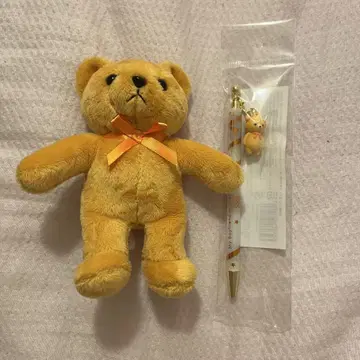 모에카레는 오렌지색 곰 볼펜