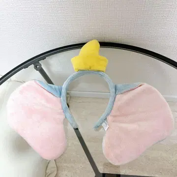 덤보 귀 머리띠 자수 DUMBO
