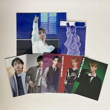 [익명] 기무라 케이토 CD 트레이딩 카드 어나더 자켓 7세트