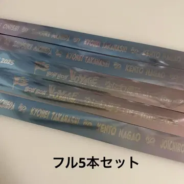 나니와단시 LIVE TOUR 2025 은테 풀 5개 세트