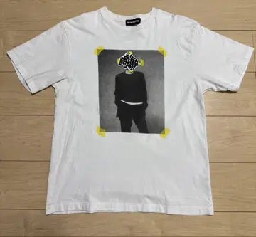 GOD SELECTION XXX 티셔츠 그래픽 프린트 화이트 M