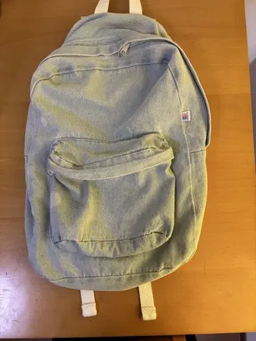 아메리칸 어패럴 백팩 데님 라이트 블루