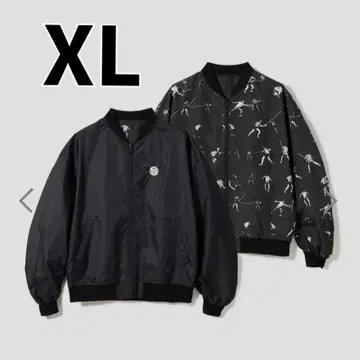 [ XL ] 그라니프 마쓰모토 타이요 별과 달 리버서블 블루종
