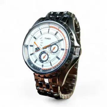 TIMEX 아날로그 쿼츠 손목시계 실버