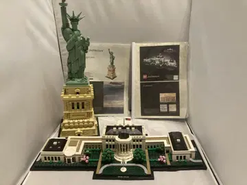 [레어 중고] 레고 21054 백악관, 21042 자유의 여신 세트