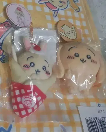 치이카와 크레이프 복권 & 처진 귀 토끼 마스코트 토끼