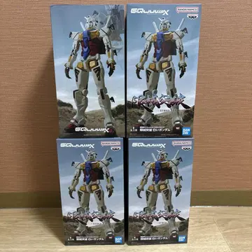 화이트 건담 기동전사 Gundam GQuuuuuuX 한계돌파 4체 세트