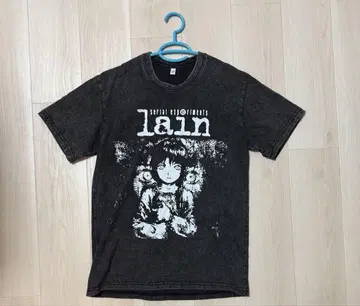 Serial Experiments Lain 티셔츠 피그먼트 가공