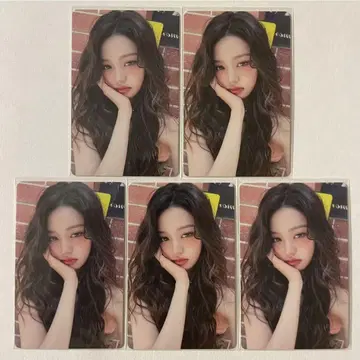 IVE 원영 Be Alright 타워 레코드 트레이딩 카드 5장