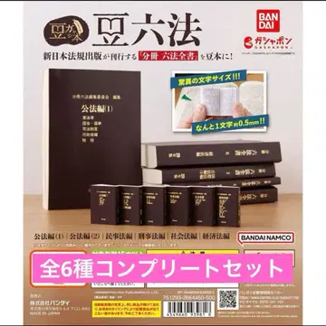 콩 가샤 도서 콩육법 전6종 세트 육법전서