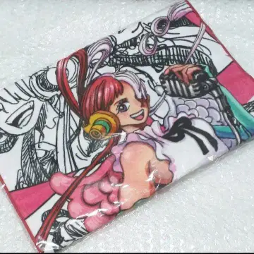 덤 포함 ONE PIECE FILM RED 우타 풀컬러 페이스 타월