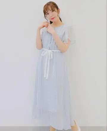 Areeam 아림 하늘을 품은 체크 원피스