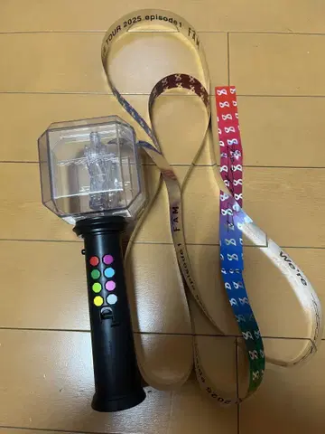 timelesz FAM 응원봉 은색 테이프 1개 포함