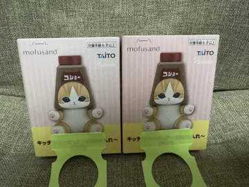 mofusand 주방 피규어 조미료통 후추냥 세트