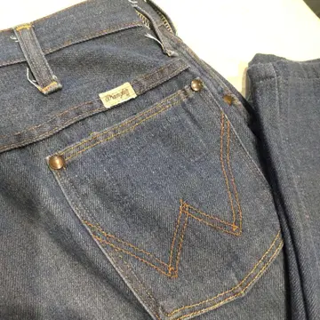 여성용 데님 Wrangler 빈티지 70년대