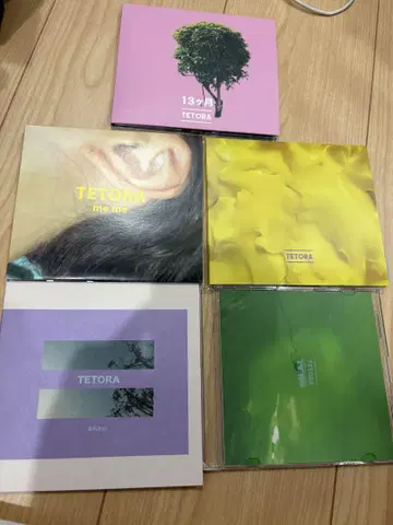 TETORA CD 5매 세트