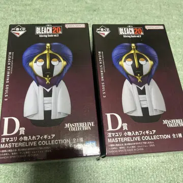 제일복권 BLEACH D상 쿠로츠치 마유리 소품함 피규어 2점
