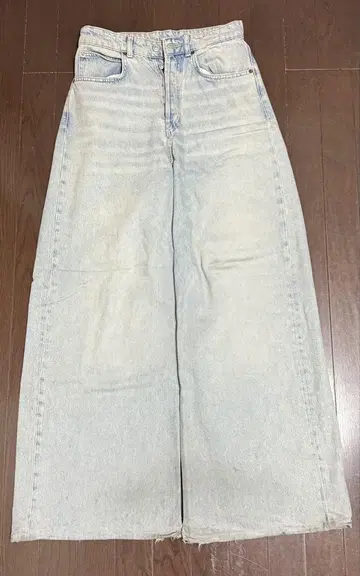 ZARA 오버다이 배기 데님 eu36 jp29