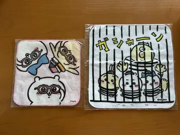 치이카와 빅 핸드 타월 (잡혔다!) 치이카와 서점 미니 타월 세트