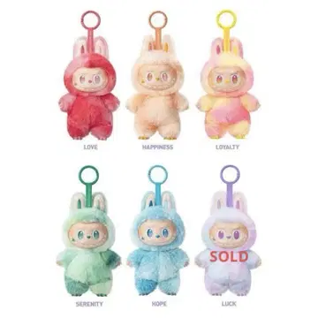 LABUBU 라부부 THE MONSTERS 봉제 인형 펜던트