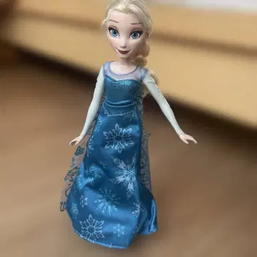 엘사 인형 파란 드레스 music Let it go