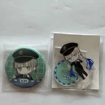 FGO 최애 여행 JR 도카이 아크릴 스탠드 캔뱃지 네모