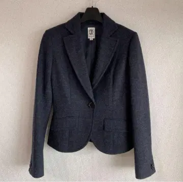 미쉘클랑 그레이 가을/겨울 울 자켓 36 미사용에 가까움 DMW