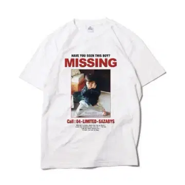 04 Limited Sazabys MISSING 티셔츠 L 사이즈