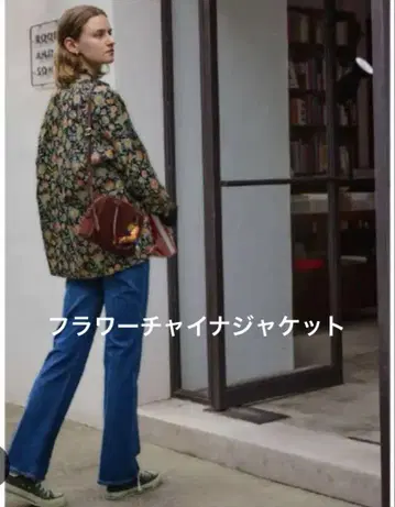 THE SHINZONE CHINA JACKET(FLOWER)