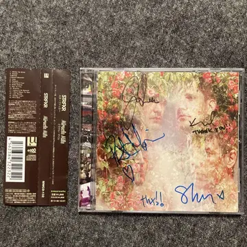 일본반 CD 친필 사인반 STRFKR Miracle Mile