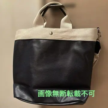 새상품급 탑카피 2way 백 네이비 TOPKAPI