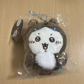 택 포함 새상품 치이카와 늑대 하치와레 마스코트