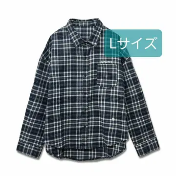 MAZZEL Royal Straight Flush 체크 셔츠 [ L ]