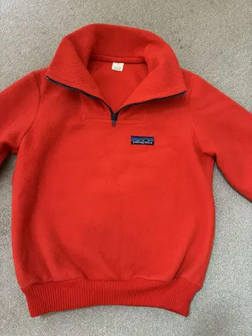 80년대 Patagonia 빅 택 하프 지퍼 플리스 자켓 빈티지