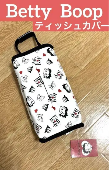 택 포함 새상품 베티 붑 티슈 커버