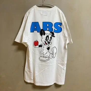 ABS APPLE BUTTER STORE 티셔츠 화이트 L