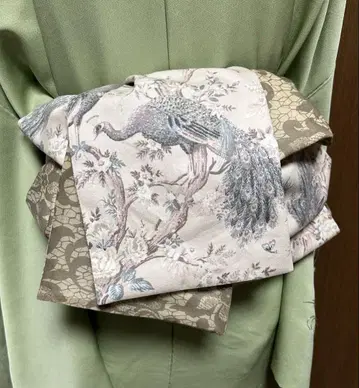 성인용 헤코오비, 새 패턴, 레이스 프린트, 리버서블 롱 오비