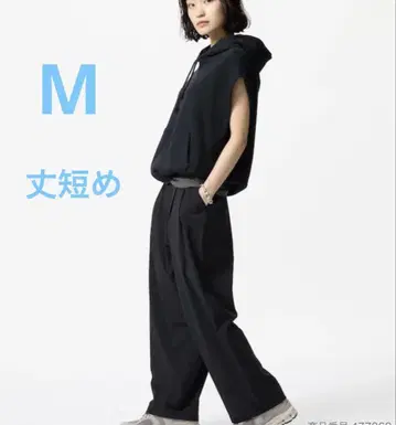 울트라 스트레치 액티브 와이드 팬츠 (기장 짧음)