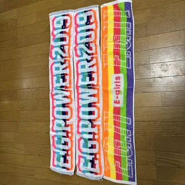 E-girls 2019 컬러풀 타월