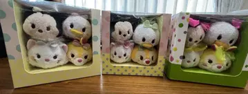 츠무츠무 디즈니 봉제 인형 세트 하라주쿠 한정 오사카 한정