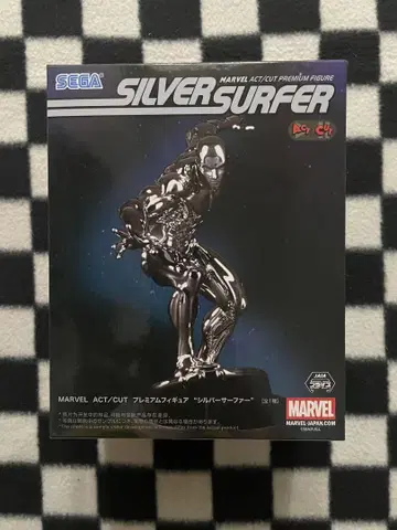 MARVEL ACT/CUT 프리미엄 피규어 실버 서퍼