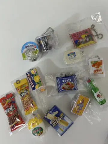 가챠가챠 묶음 판매 세트 과즙구미 버터 찢어먹는 치즈 손바닥 계란