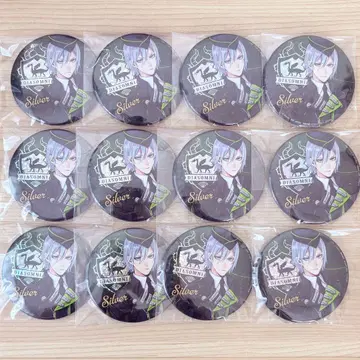 트위스테 실버 namco 한정 캔뱃지 기숙사복 12개